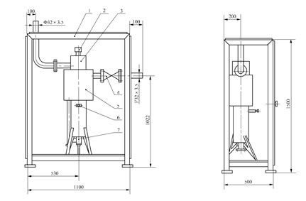 内外筒式乙炔回火防止器